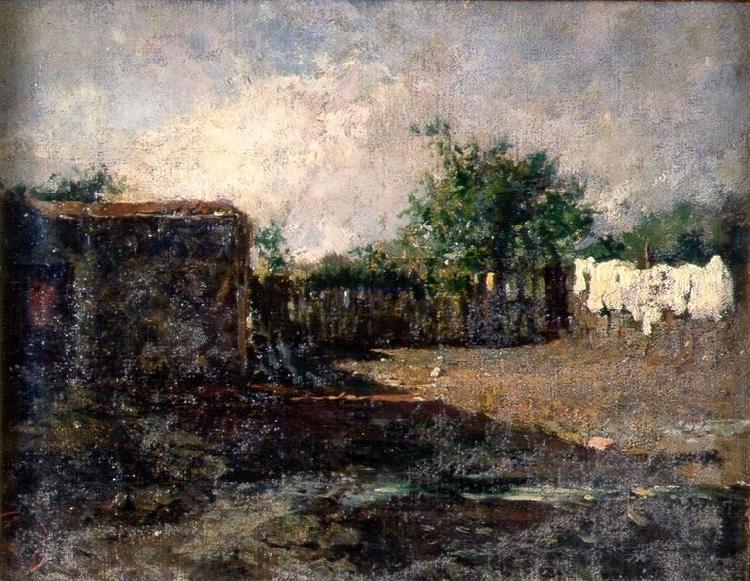 Maria Fortuny i Marsal Paisatge roma oil painting image